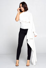 Load image into Gallery viewer, One Shoulder Long Sleeve Top

