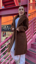 Load image into Gallery viewer, Brown Teddy Coat

