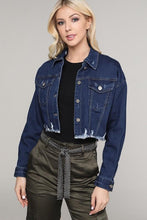 Load image into Gallery viewer, Chel&#39;s Dark Wash Jacket
