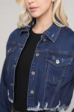 Load image into Gallery viewer, Chel&#39;s Dark Wash Jacket
