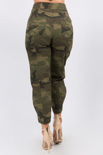 Load image into Gallery viewer, Chel&#39;s Camo Olive  Joggers
