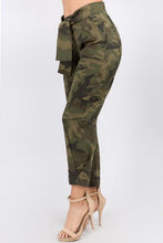 Load image into Gallery viewer, Chel&#39;s Camo Olive  Joggers
