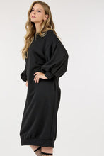 Load image into Gallery viewer, Bubble Sleeve Loose Tunic Dress
