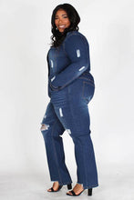 Load image into Gallery viewer, Chel&#39;s Denim Jumpsuit Plus

